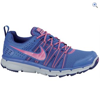 Nike Flex Trail 2 Women's Running Shoe - Size: 7 - Colour: Blue-Pink